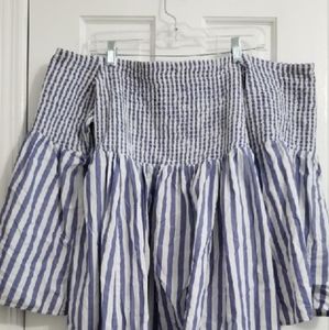 Off-the-shoulder dress